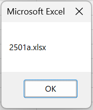 2501a.xlsxと表示